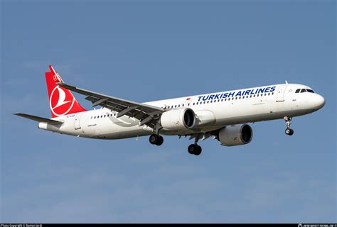 Tc Lsa Turkish Airlines Airbus A Nx Photo By Ramon Jordi Id