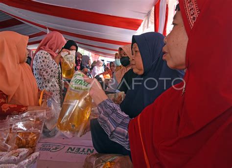 Operasi Pasar Pengendalian Laju Inflasi Antara Foto