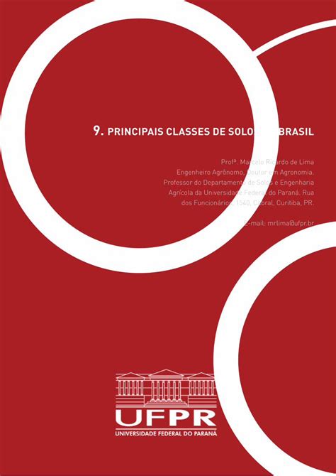 Pdf Principais Classes De Solos Do Brasil Principais Classes