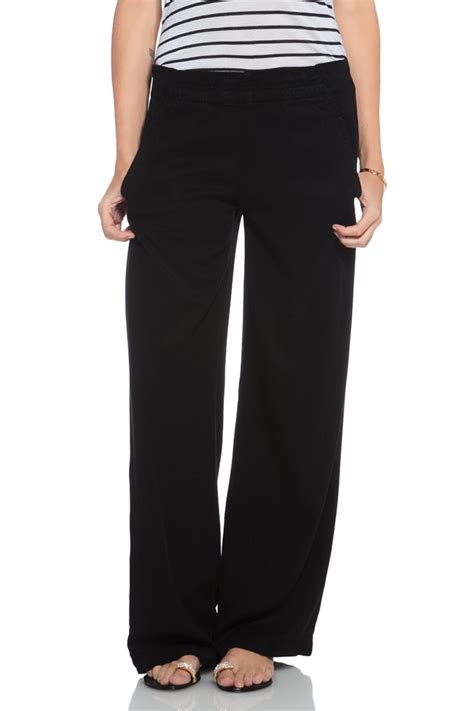 Dwp Palazzo Pant In Black Lyst