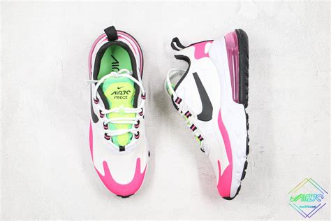 Wmns Nike Air Max 270 React Whitehyper Pink Womens Shoes