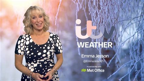 Emma Jesson Itv Weather 18012020 Youtube