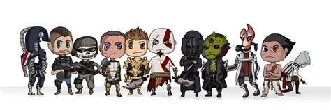 Video Game Chibis By Synyster Gates A7x On Deviantart