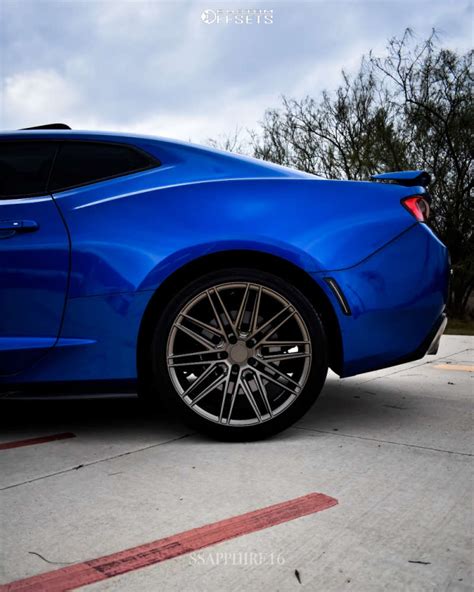 2016 Chevrolet Camaro With 20x85 20 Tsw Pescara And 24545r20 Yokohama