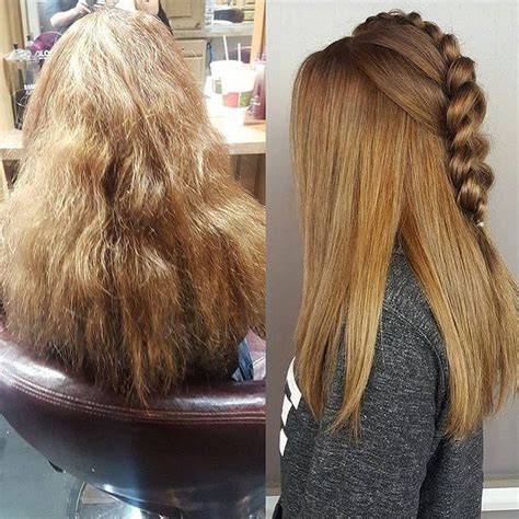 Luxurious Brazilian Blowout Hairstyles Before And After Pics You