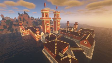 Venetian Arsenal From Civ6 But In Minecraft Survival Youtube