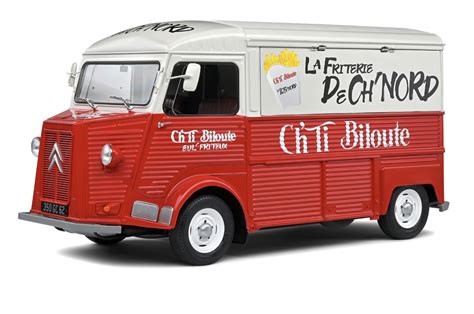 CITROEN TYPE HY FRITERIE BILOUTE 1969 SOLIDO 1 18