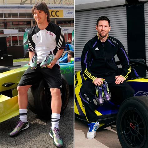 Las Fotos De La Campaña De Messi Junto A Un Auto De Carrera Que Causaron Furor El Detalle Que