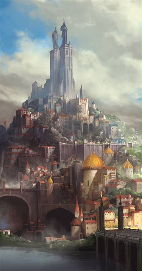 Pin de Ángel Bayó em inspiration Reino medieval Paisagem fantasia e