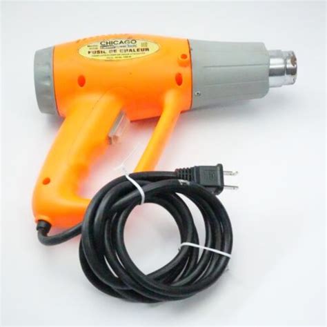 Chicago Electric Power Tools 96289 1500 Watt Dual Temperature Heat Hot