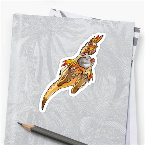 "Monster Hunter - Kulu-ya-ku" Stickers by jawazz | Redbubble