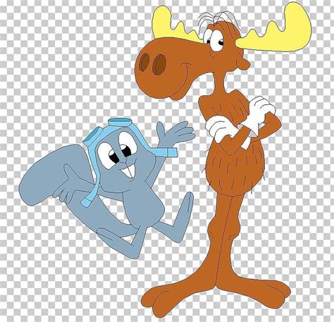 Rocky The Flying Squirrel Bullwinkle J Moose Boris Badenov Natasha