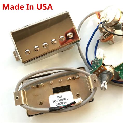 Ensemble De Pickups Humbucker Pour Guitare Lectrique Avec Harnais