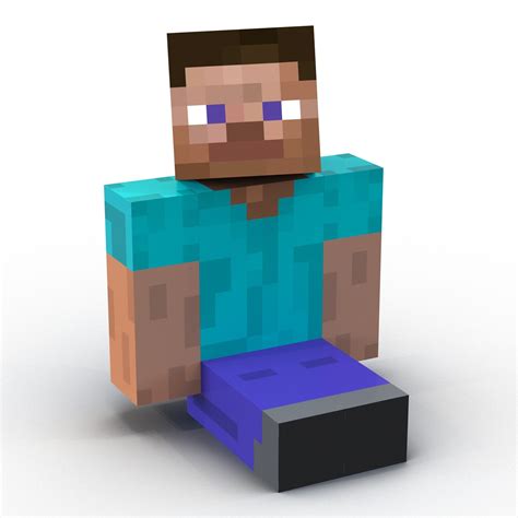 Modèle 3d De Steve Minecraft Turbosquid 1017399