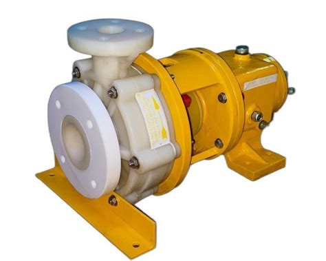 45 Mtr Centrifugal Couple Drive PVDF Chemical Pumps Max Flow Rate 50