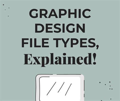 Graphic Design File Types Explained Brittney Gaddis Design