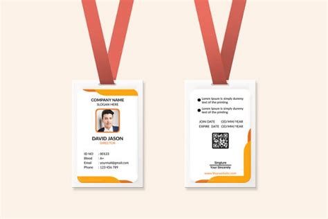 23 Company Id Card Templates In Ai Word Pages Psd Publisher