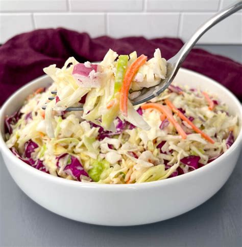 Creamy Southern Coleslaw Recipe + {VIDEO}