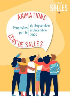 Calam O Animations Sociales Ccas Septembre D Cembre