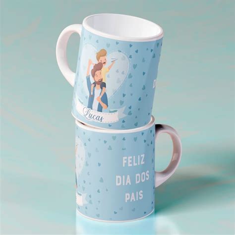 Caneca Dia Dos Pais Modelo Dmf Gr Fica E Brindes