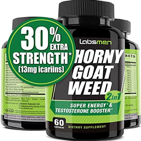 Top Ten Best Naturals Super Horny Goat Weeds Tenz Choices