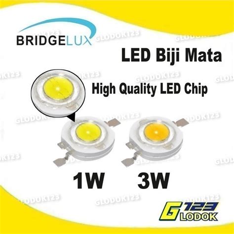 Jual HPL High Power LED 1W 3W 1 3 Watt Yellow Warm Cool White Kuning