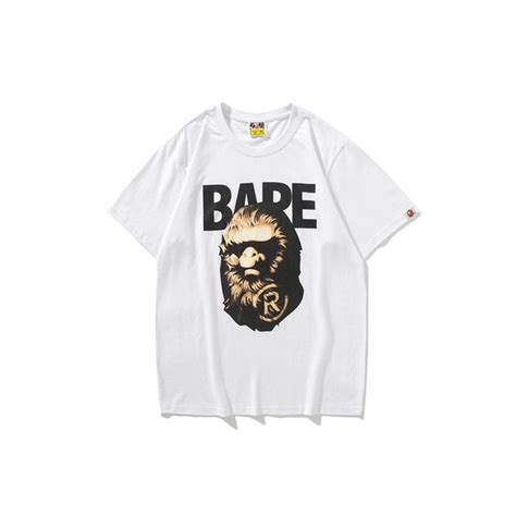 Футболка A BATHING APE, размер 54, цвет белый, Хлопок 100% - купить по ...
