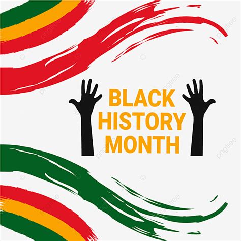 Black History Month Vector Png Images Black History Month Vector