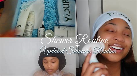 Shower Routineskin Carenight Time Routine Your Skincare Youtube