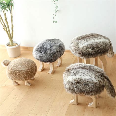 8 Cute Animal Shaped Stools Design Swan