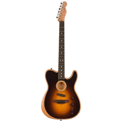 Fender Acoustasonic Player Telecaster Rosewood Fingerboard Shadow Burst Inclusief Fender Gig