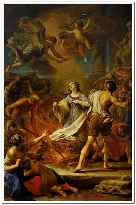 The Martyrdom Of Saint Lucia 1759 Pompeo Girolamo Batoni Italian