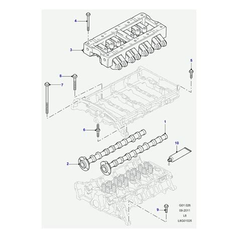 Commander Arbre A Cames Defender 90 110 130 LAND ROVER 0IH2C Pas