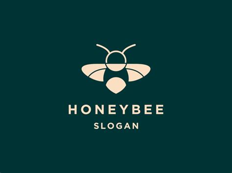 Honey Bee Logo Design Graphic by hamberkah46 · Creative Fabrica