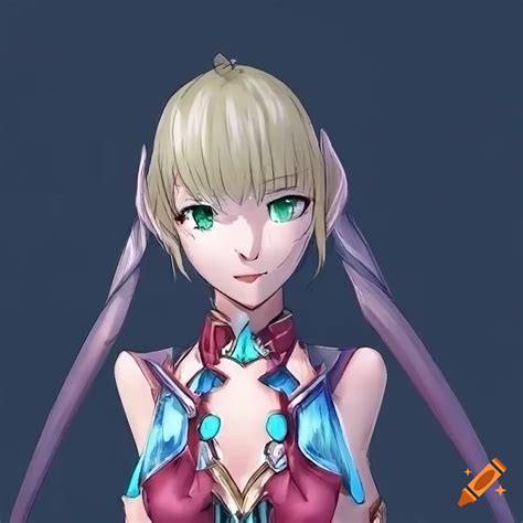 Character Design Of A Waifu From Xenoblade Chronicles On Craiyon