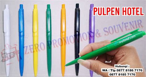 Jual Pulpen Hotel Zeropromosi Souvenir Barang Promosi Grosir