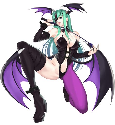 Tetsu Kimuchi Morrigan Aensland Darkstalkers Highres Girl D Aqua Hair Ass Bare