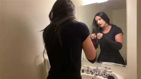 Crossdresser Getting Ready For Date With Hot Man Tranny XHamster