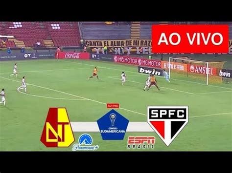 São Paulo x Deportes Tolima AO VIVO COPA SUL AMERICANA IMAGENS