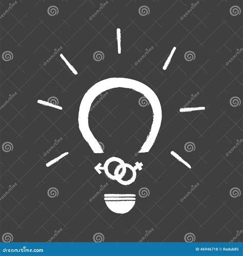 Sex Idea Light Bulb Vector Stock Vector Illustration Of Sign 46946718