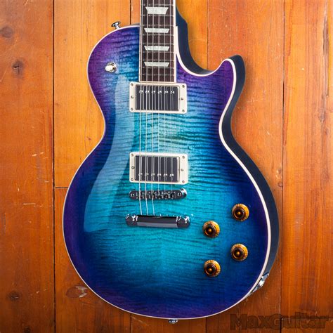 Gibson Les Paul 2017 Blue Guitar For Sale Max Guitar