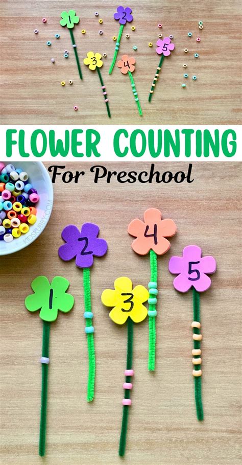 Flower Counting - Teach Your Kids To Count - doityourself