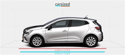 Dimensions Renault Clio Vs Renault M Gane Present