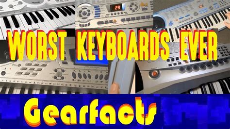 The Worst Keyboards Ever A Parade Of Shame Youtube