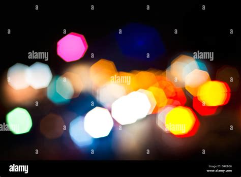 night street lights Stock Photo - Alamy