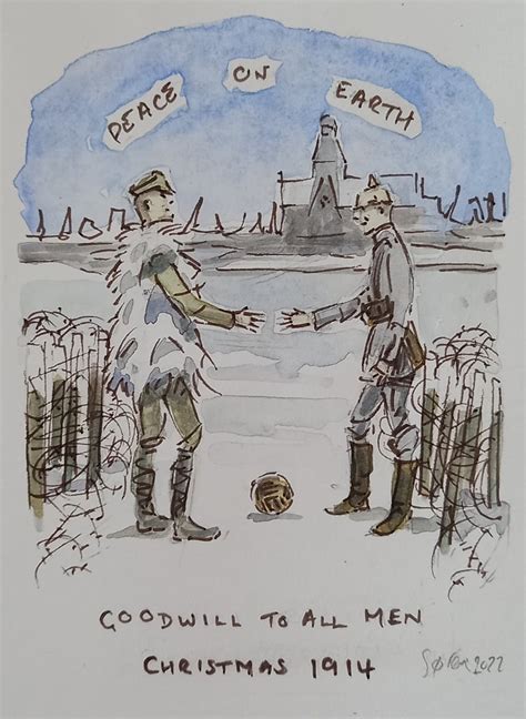 The Christmas Truce Peace On Earth Goodwill To All Men