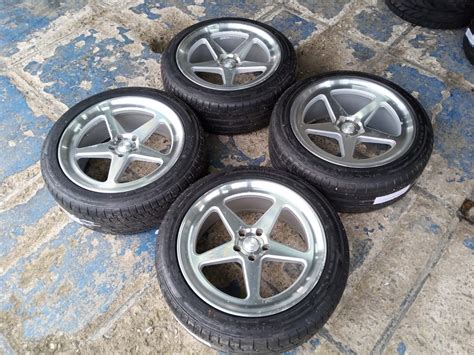 Jual Velg Seken Bekas Voseen Ring 20x85 95 Pcd 5x114 Seken Plus Ban 255