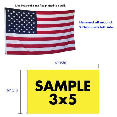 Air Force Flag Polyester 3x5 Military Flag 2 Grommets