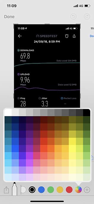 There's a Color Palette in iOS 12's Screenshot Editor | Beebom