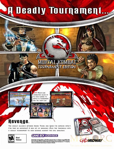 Mortal Kombat Tournament Edition Gba